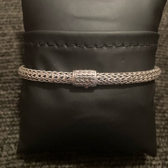 John Hardy Classic Chain Asli Bracelet with Pave diamonds - Picture 3 of 8